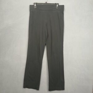 Danskin‎ Essential Yoga Pants Womens Medium Black Stretch Straight Leg Workout
